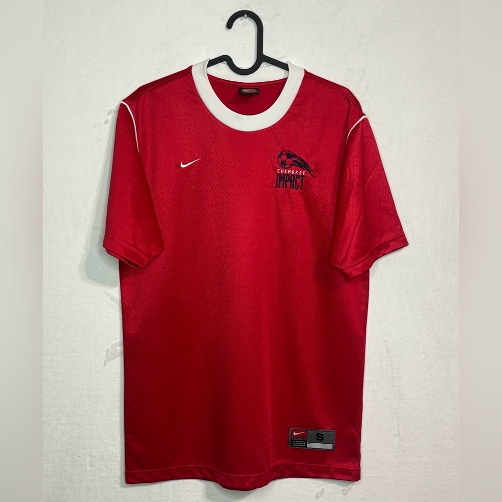 Cherokee Impact Nike Crimson and White Sports Jersey